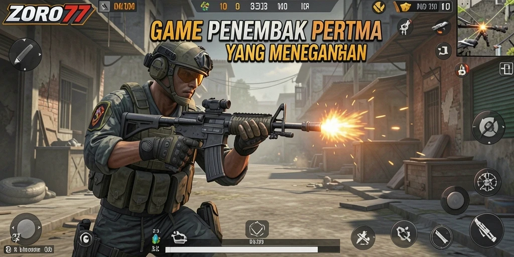 Screenshot aksi gameplay seru di ZORO77.